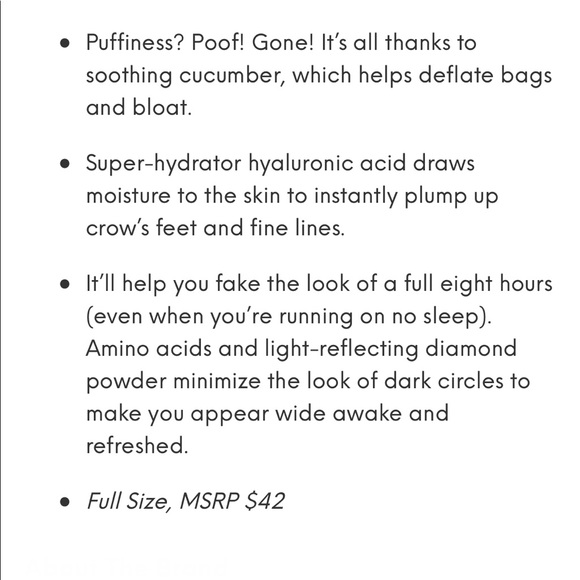 Malin + Goetx Revitalizing Eye Gel - Picture 2 of 5